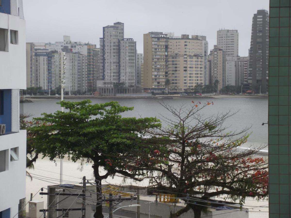 Apartamento Temporada São Vicente Exterior foto